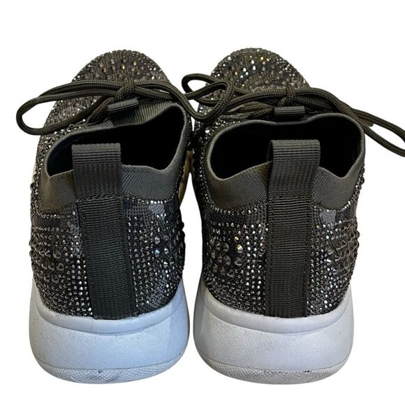 Aqua College Kali Sneakers Women’s Size 8M – Camo Comfort Shoes silver studs - Picture 7 of 14